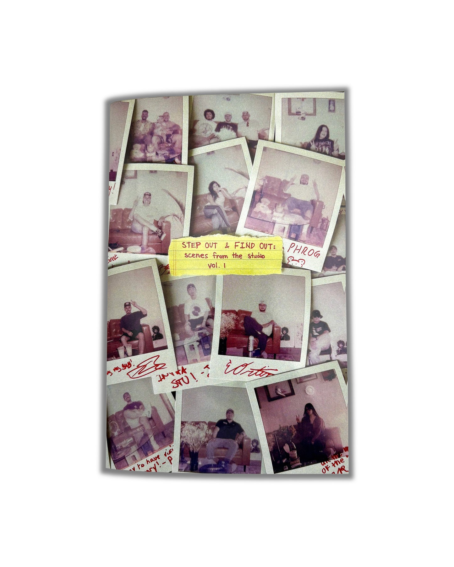 Step Out & Find Out: Scenes from the Studio (Vol. 1) Zine