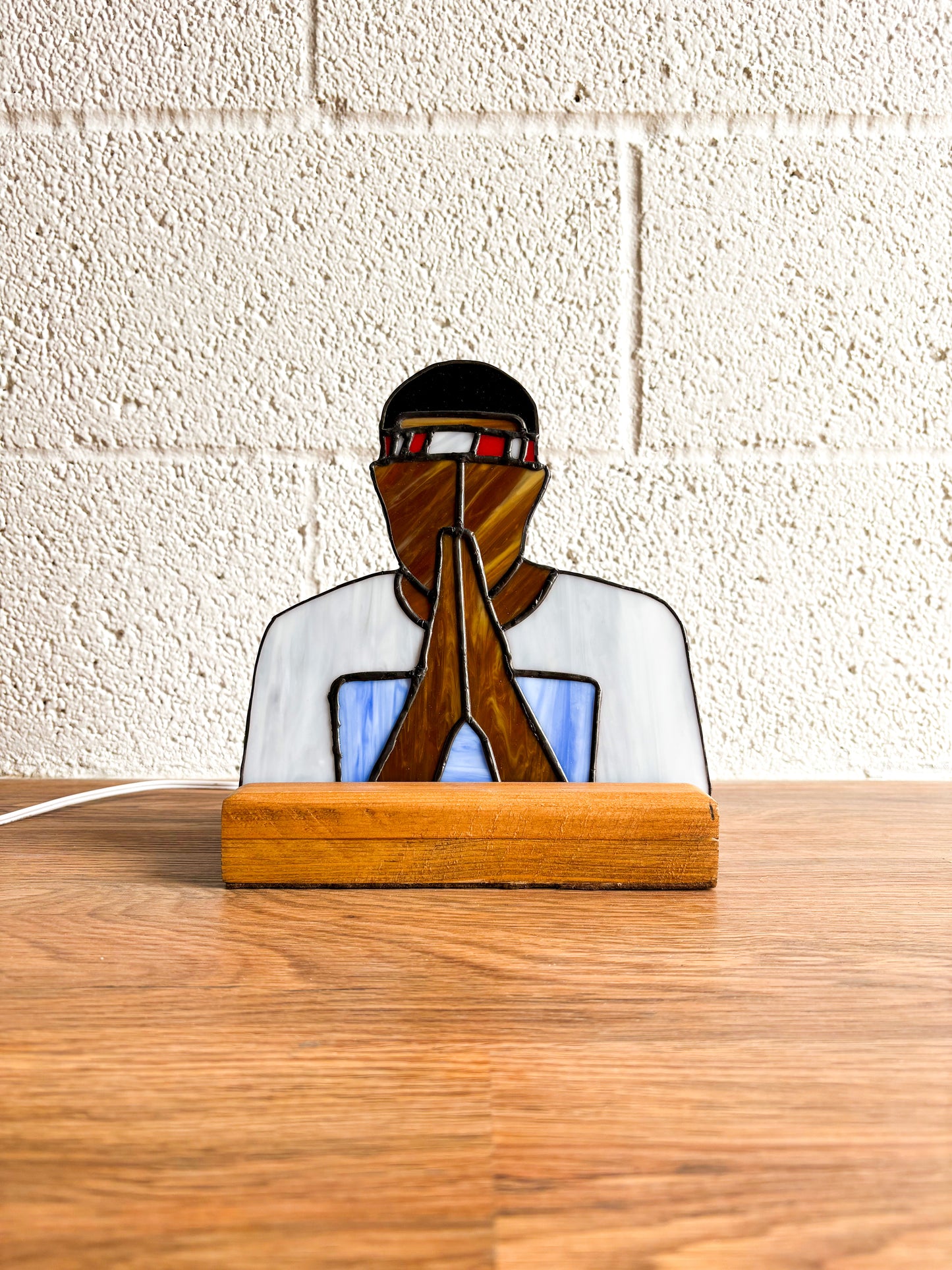 Street Fighter - Stained Glass Lamp