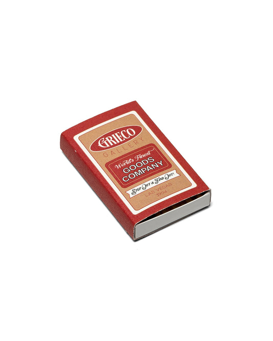 Paint Can(dle) Matchbox - Red