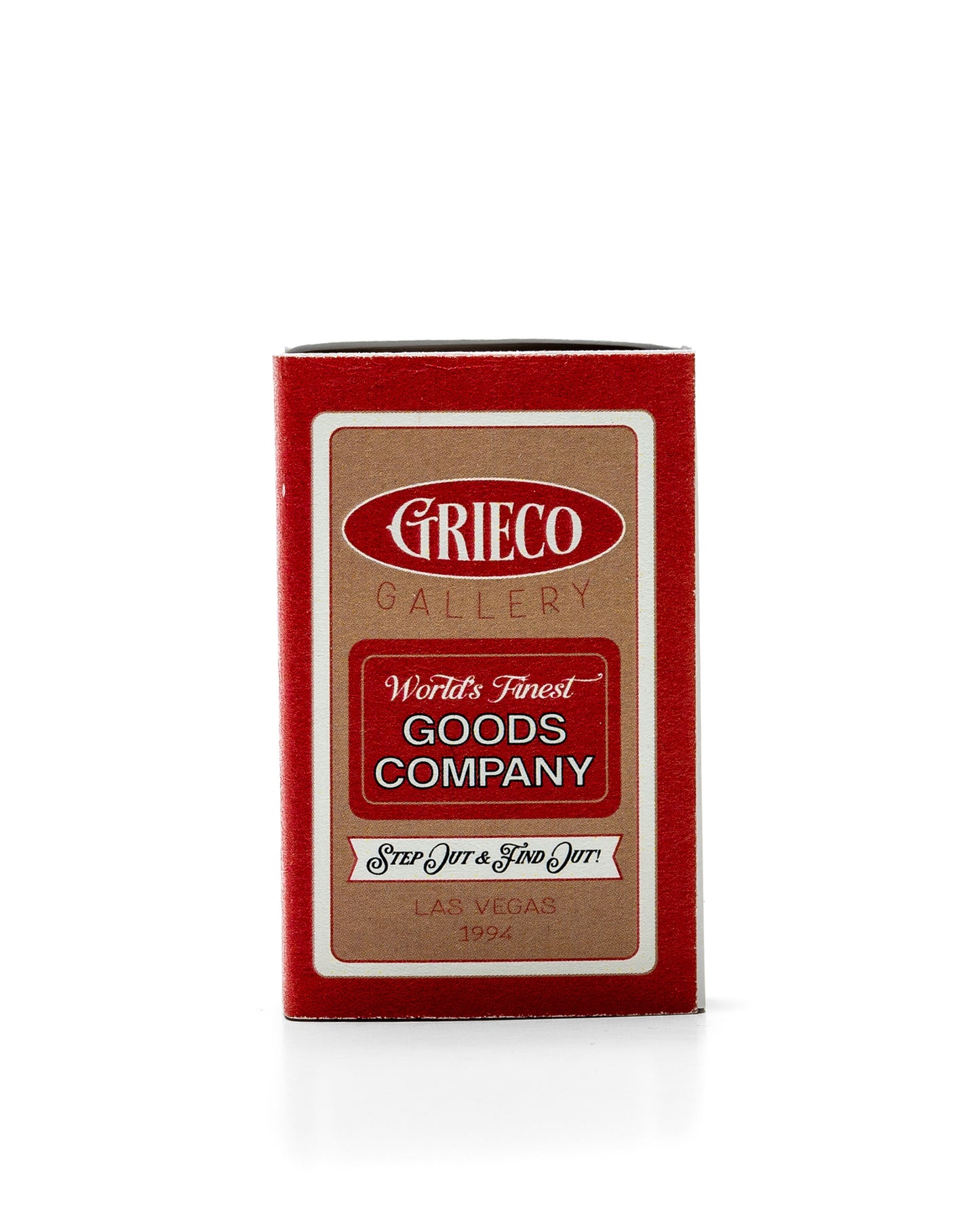 Paint Can(dle) Matchbox - Red