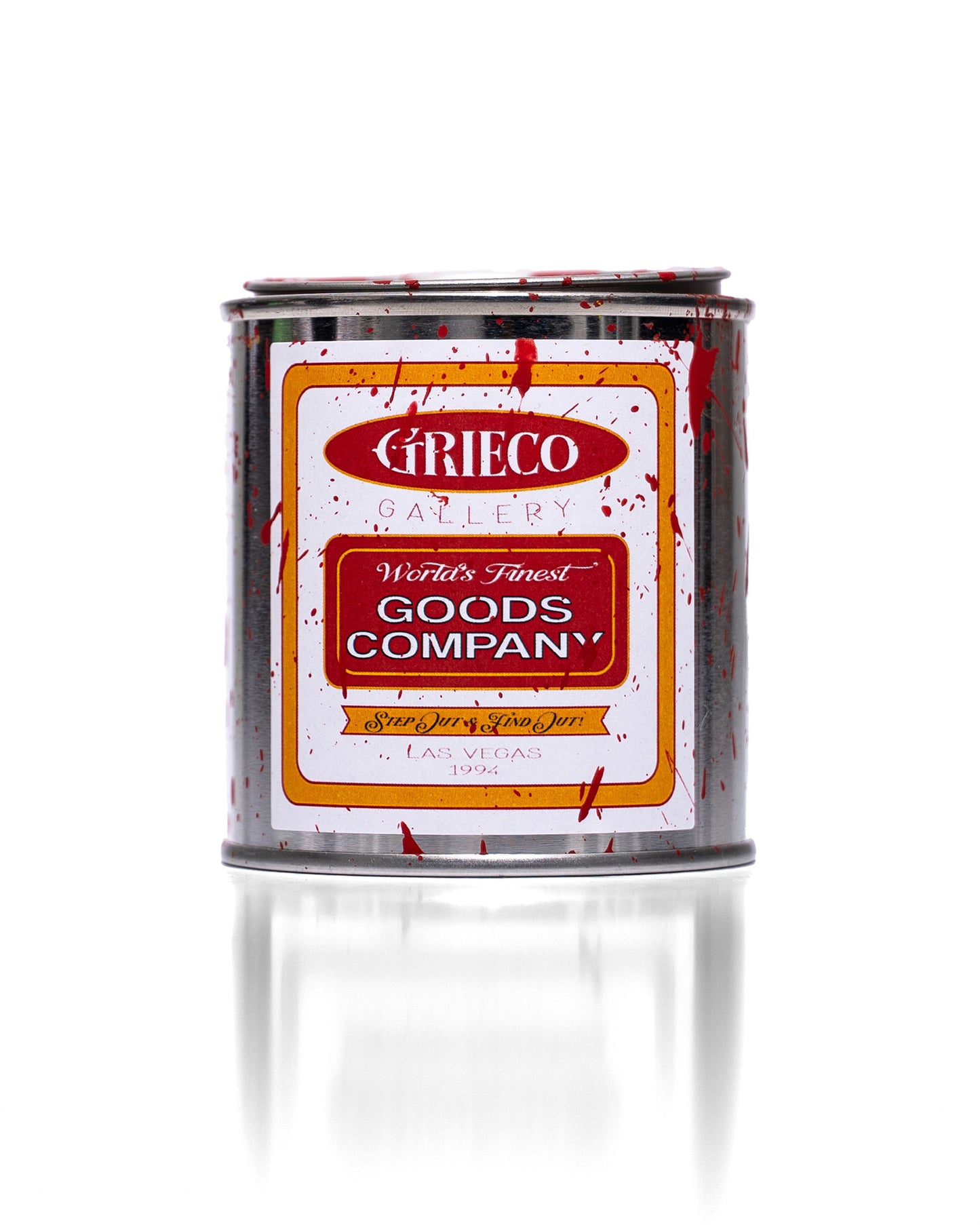Paint Can(dle) - Crimson