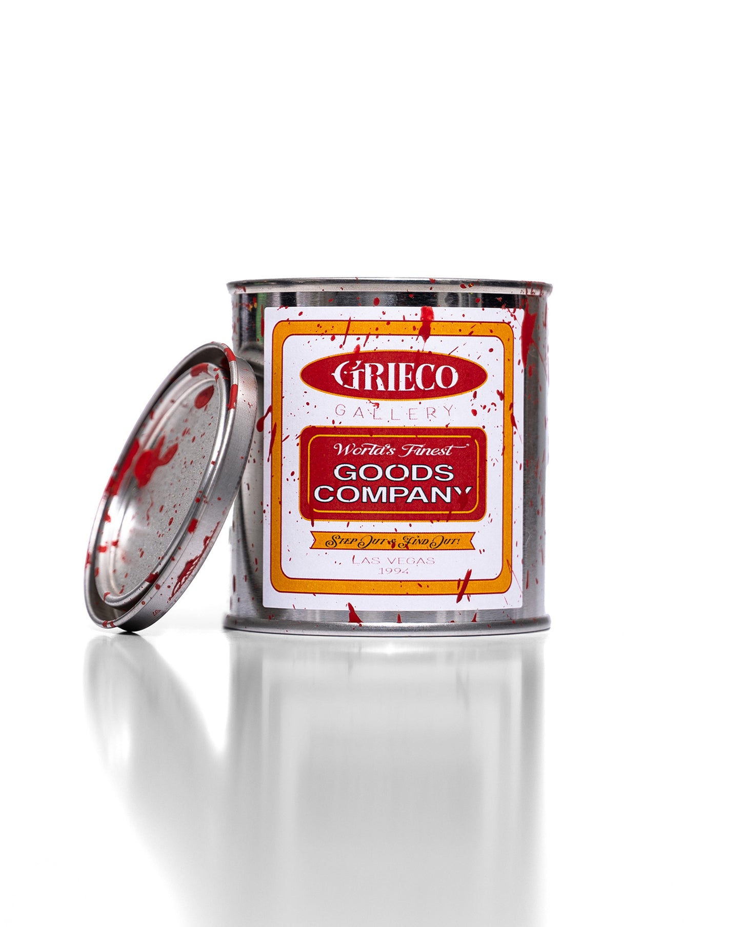 Paint Can(dle) - Crimson