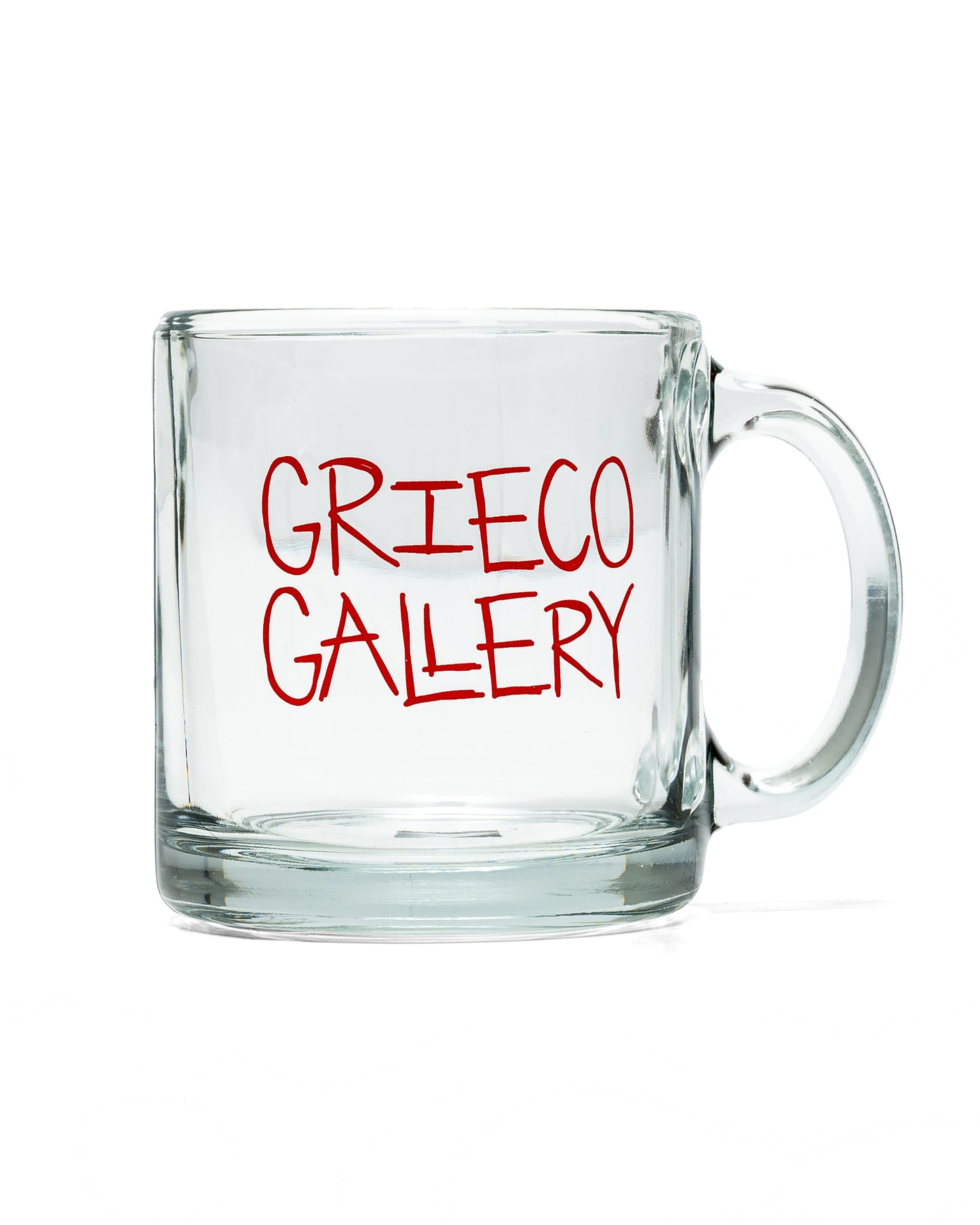 Scrawl Logo Mug - Clear
