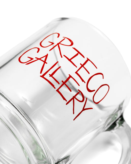 Scrawl Logo Mug - Clear