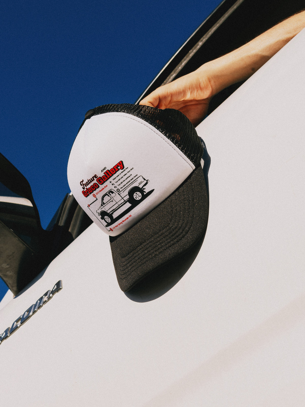 Feature x Grieco Gallery Directions Trucker