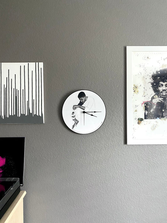 Leader of the Delinquents - Vinyl Clock