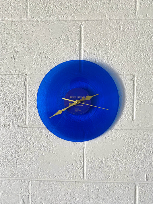 Closed On Sundays - Vinyl Clock
