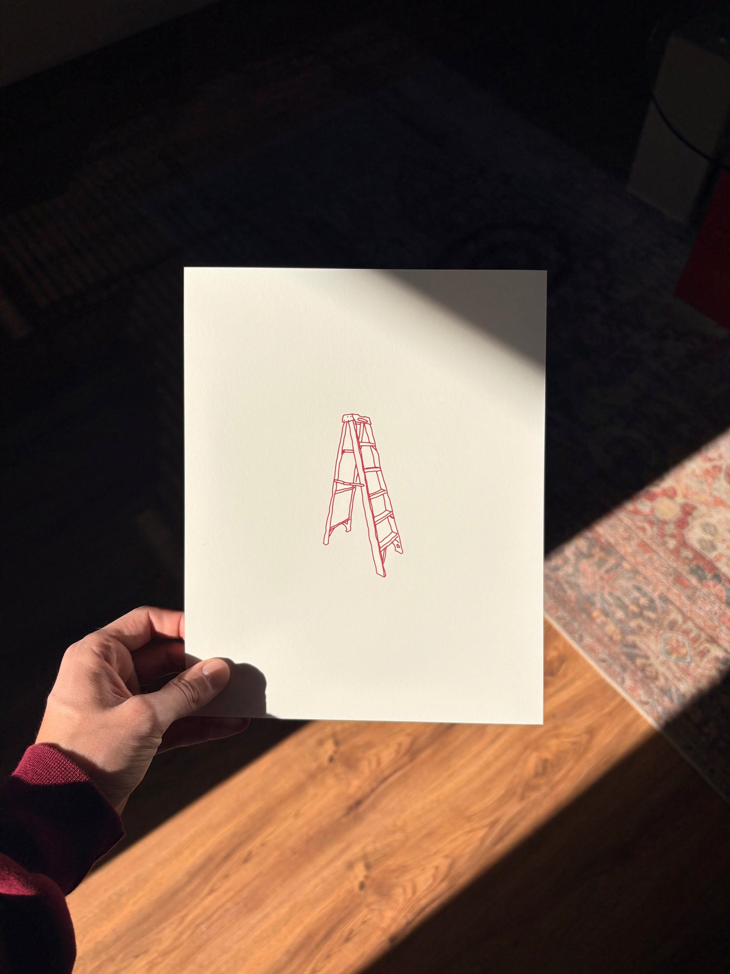 Ladder Scrawl - Print