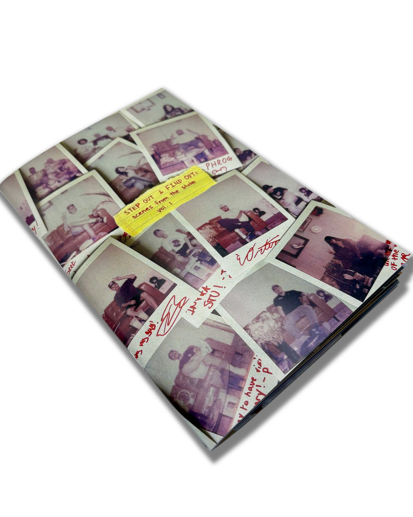 Step Out & Find Out: Scenes from the Studio (Vol. 1) Zine