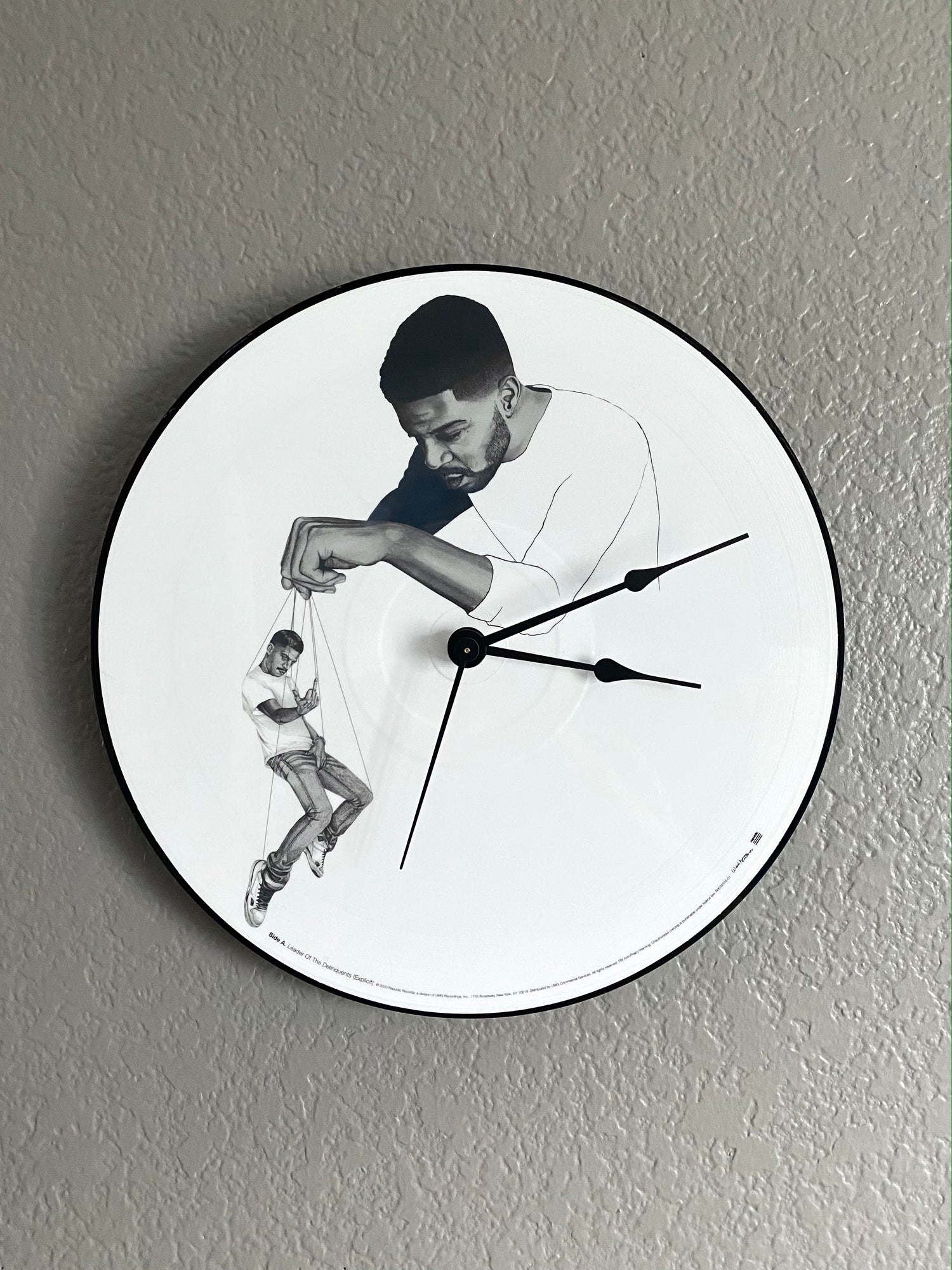 Vinyl Clocks