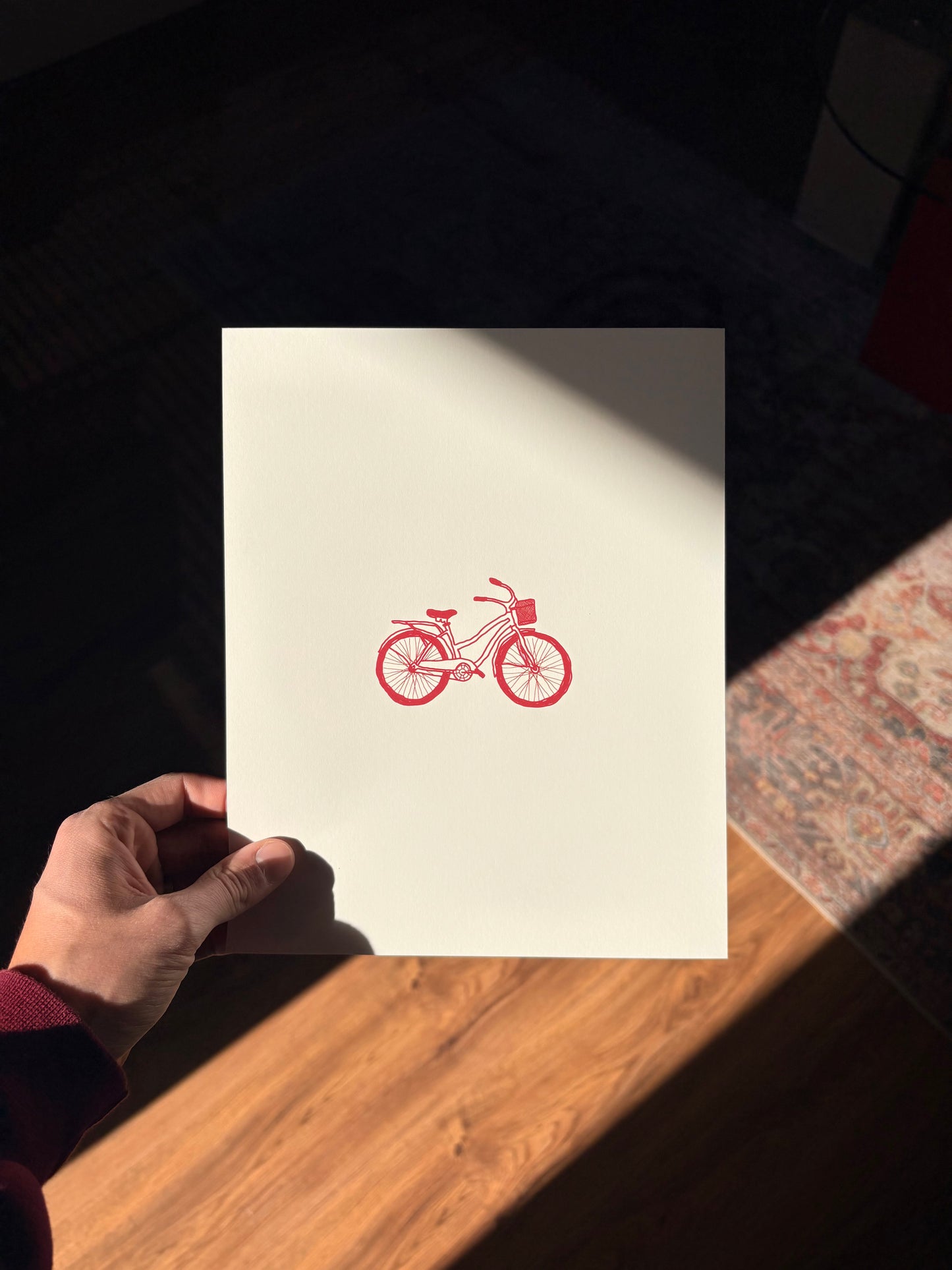 Bike Scrawl - Print