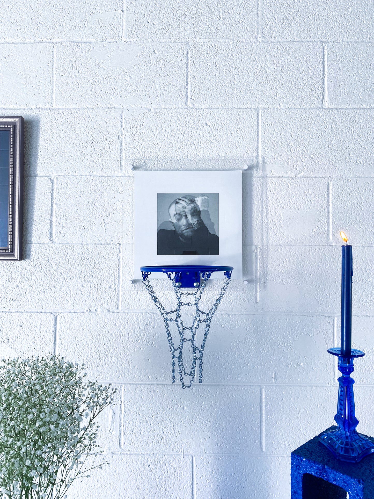 Blue World - Vinyl Hoop