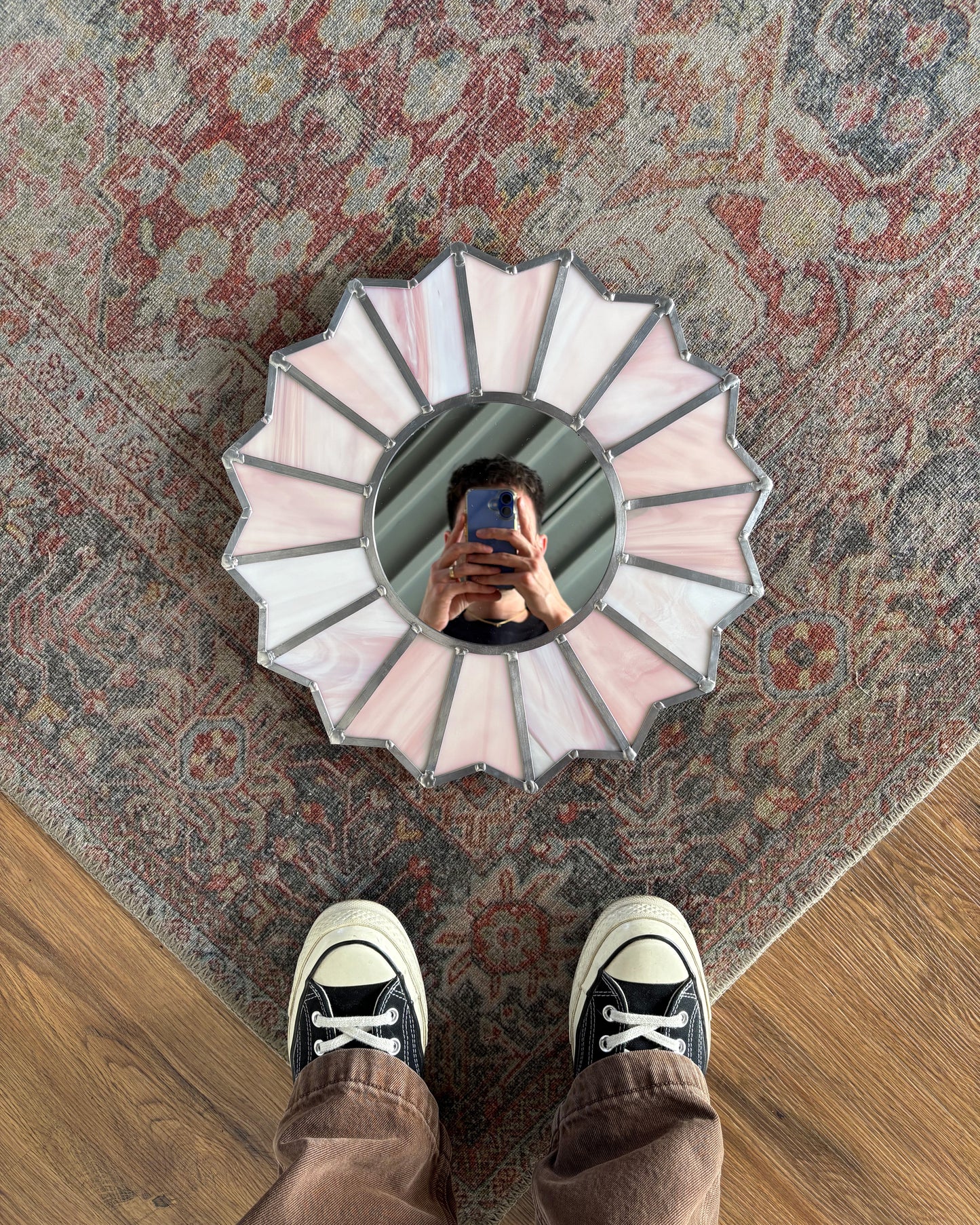 Congratulations - Stained Glass Mirror