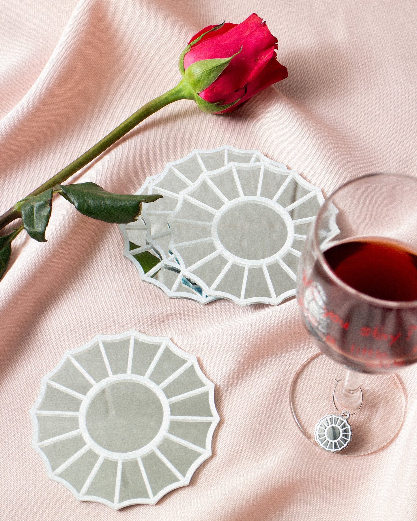 Divine Mirror Coasters