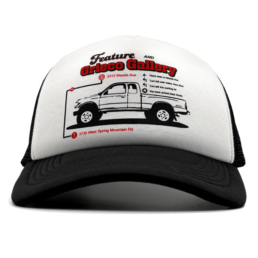 Feature x Grieco Gallery Directions Trucker