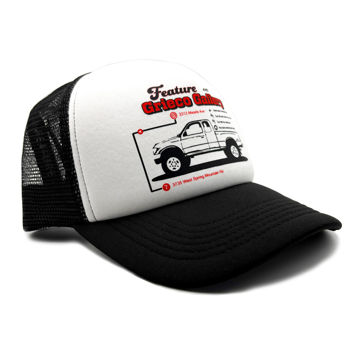 Feature x Grieco Gallery Directions Trucker