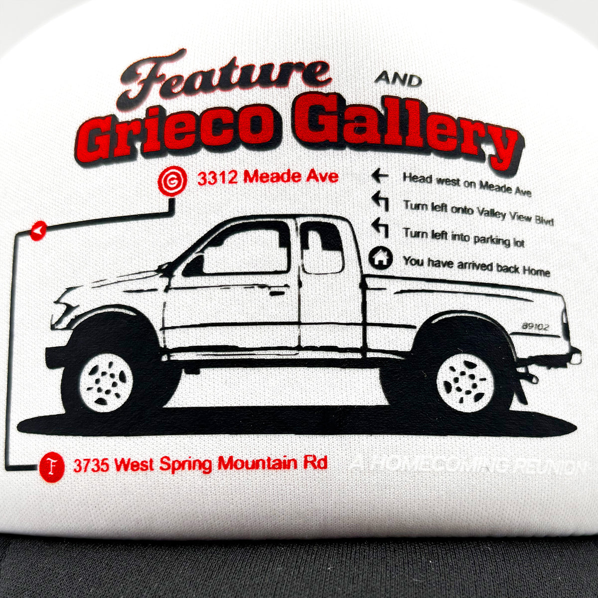 Feature x Grieco Gallery Directions Trucker
