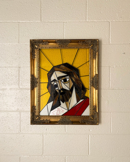 Jesus Piece - Stained Glass