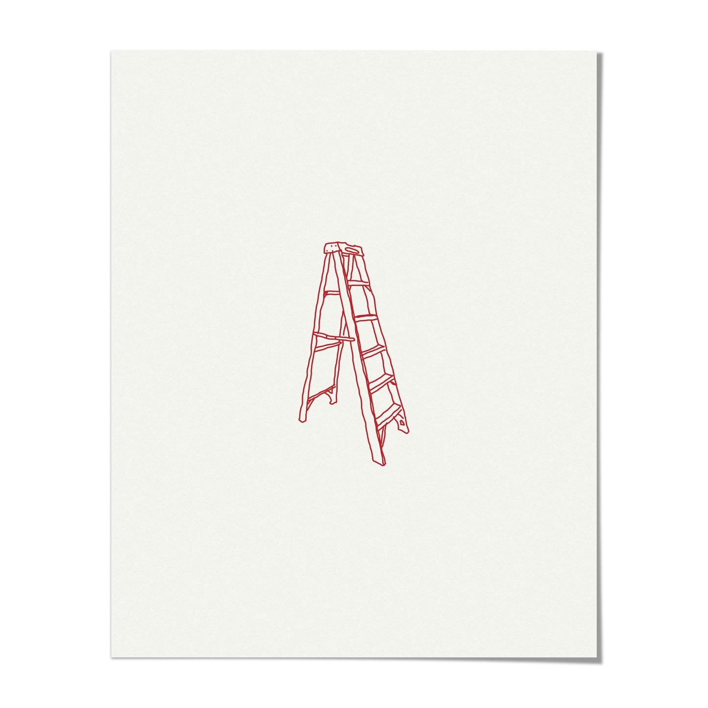 Ladder Scrawl - Print