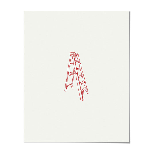 Ladder Scrawl - Print