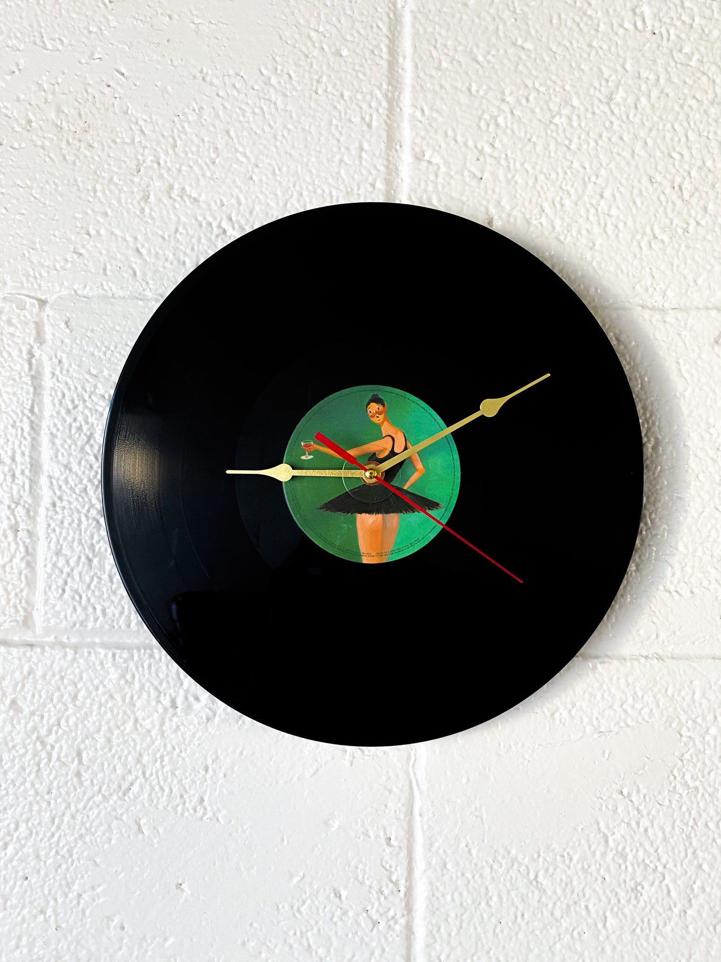 Gorgeous - Vinyl Clock