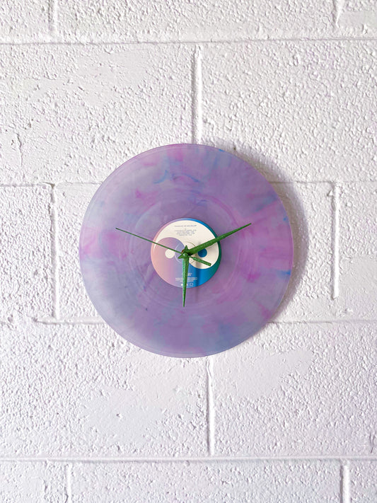 Jet Fuel - Vinyl Clock